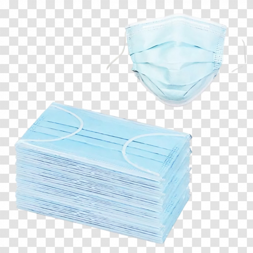 Turquoise Aqua Facial Tissue Box Paper Transparent PNG