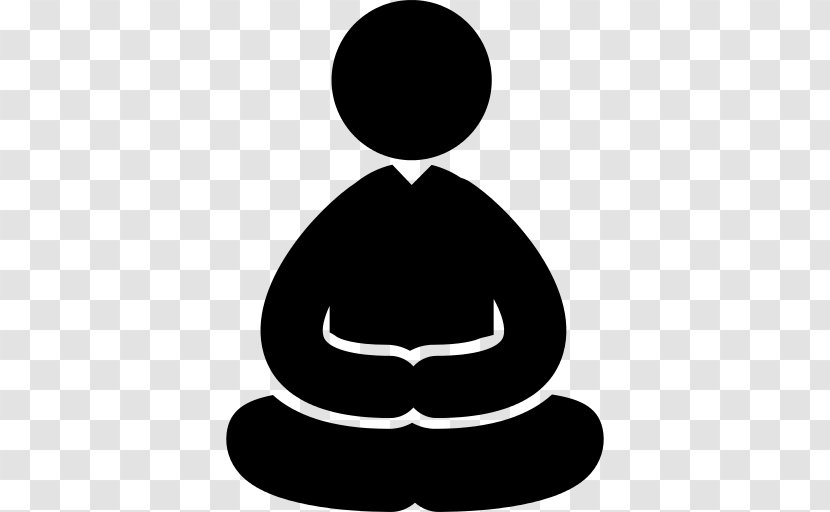 Sitting - Asana - Cartoon Brain Meditation Transparent PNG