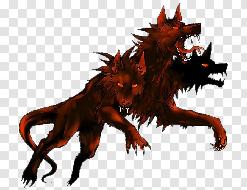Dog Werewolf Cerberus Hades Orpheus - Gray Wolf Transparent PNG
