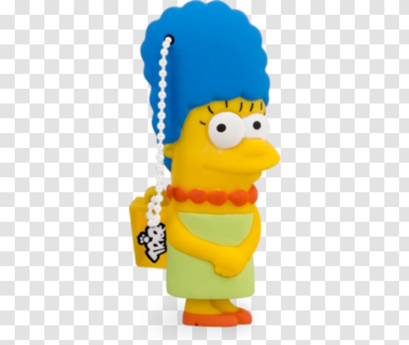 Marge Simpson Homer Bart USB Flash Drives Maggie Transparent PNG