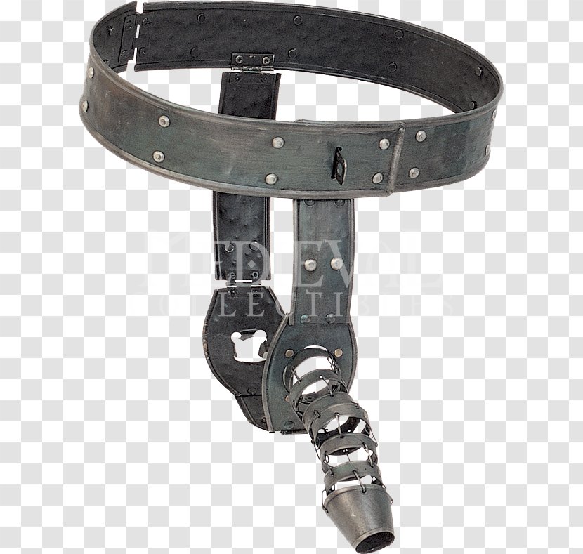 The Medieval Chastity Belt Man - Cartoon Transparent PNG