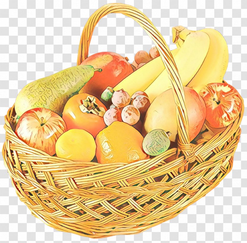 Basket Food Gift Wicker Natural Foods - Fruit - Group Vegetable Transparent PNG