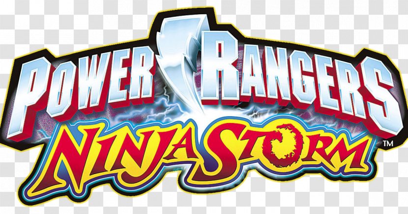 Logo Power Rangers Ninja Storm - Area - Season 1 Television Show Super SentaiPower Transparent PNG