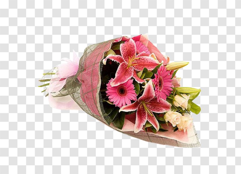 Flower Bouquet Cut Flowers Rose Delivery - Floristry - Cyprus National Holiday Transparent PNG