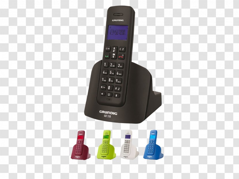 Cordless Telephone Digital Enhanced Telecommunications Mobile Phones Handset - Twoway Radio - Home Appliance Transparent PNG