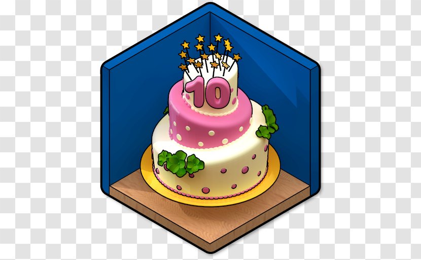 Birthday Cake Sweet Home 3D Torte Computer Graphics Decorating - Dessert Transparent PNG