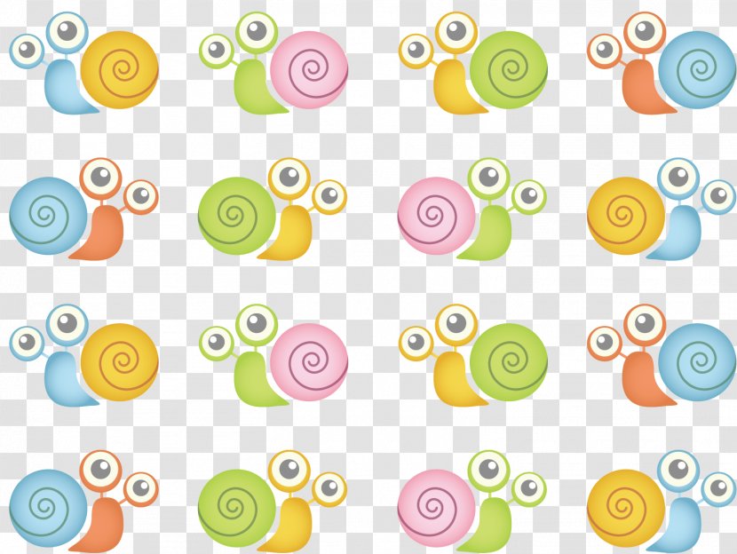 Snail Reptile - Icon - Color Vector Transparent PNG