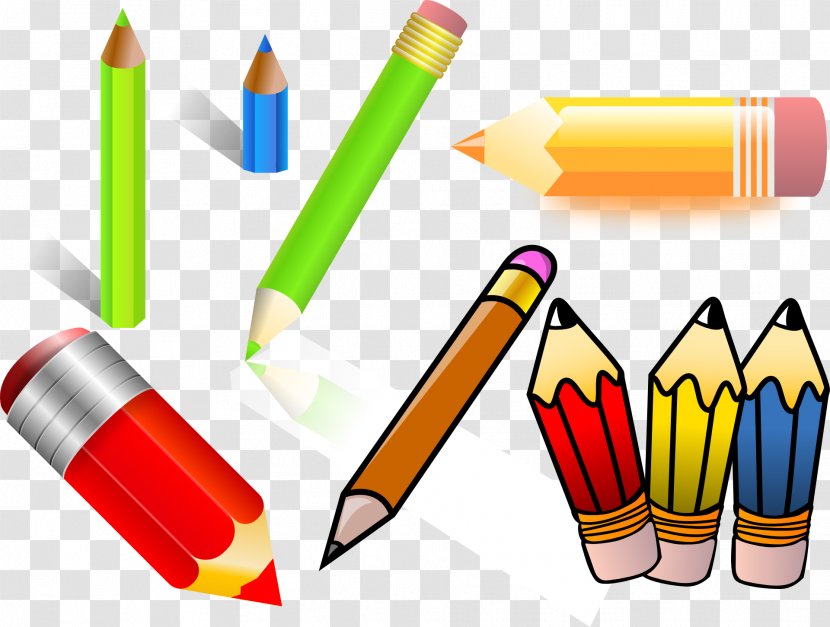 Crayon Pencil Drawing Clip Art - Sharpener - Decorative Colorful Transparent PNG