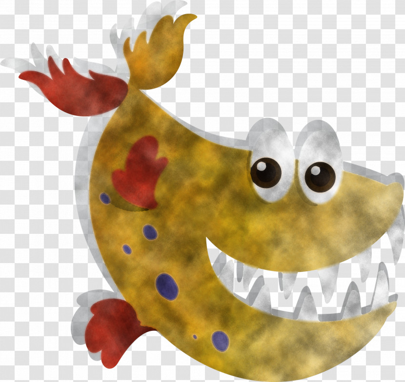 Cartoon Yellow Animation Transparent PNG