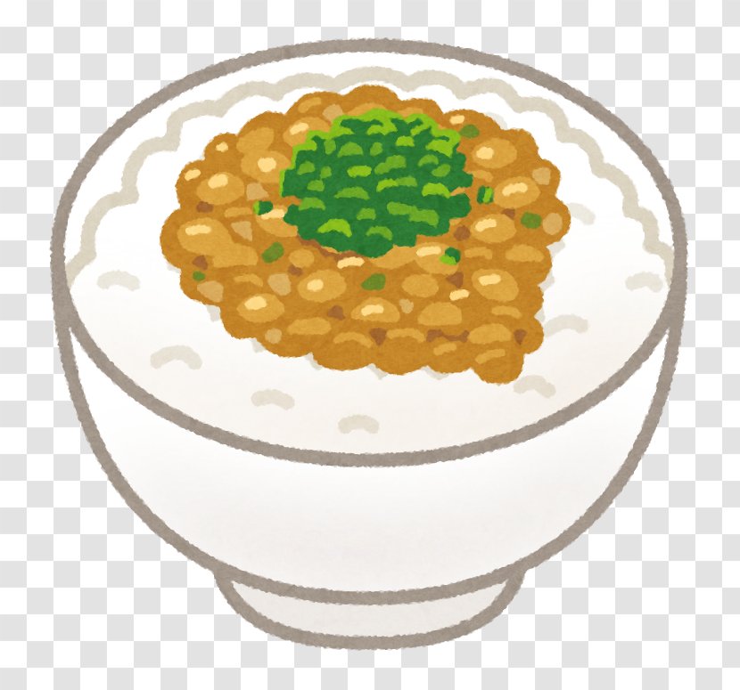 Nattō Food 納豆菌 Cooked Rice Dish - Nutrition - Jw Transparent PNG