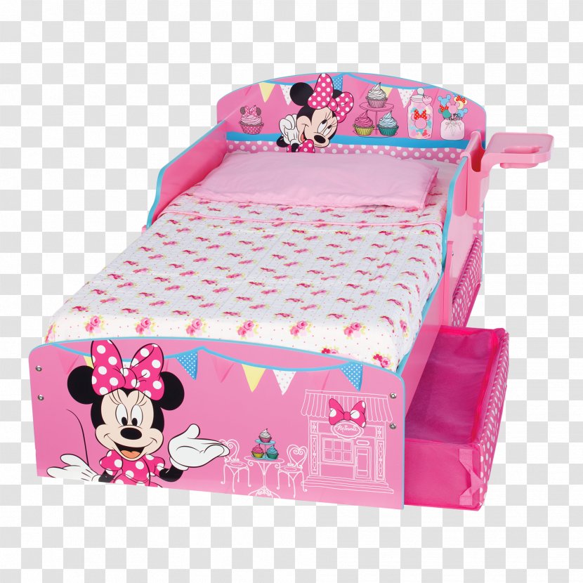 Minnie Mouse Mickey Toddler Bed Furniture - Sheets Transparent PNG