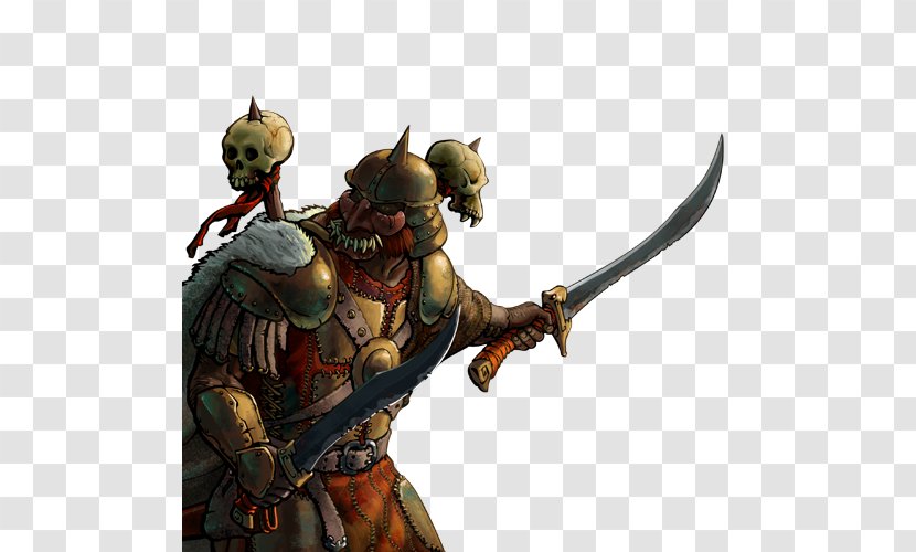 The Battle For Wesnoth Orc Portrait Legendary Creature Demon - Warrior - Leader Transparent PNG