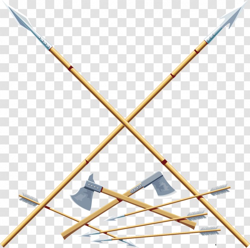 Euclidean Vector Arrow - Color - Hand-drawn Arrows And Ax Transparent PNG