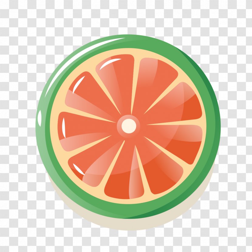 Orange Food Icon - Fruit - Cartoon Lemon Transparent PNG