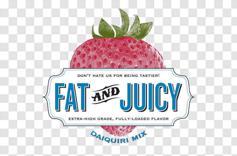 Strawberry Drink Mixer Juice Cocktail Food - Logo - Flavor Transparent PNG