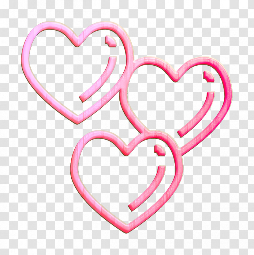 Hearts Icon Honeymoon Icon Heart Icon Transparent PNG