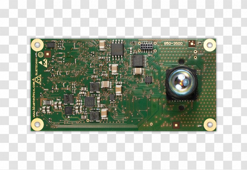 TV Tuner Cards & Adapters Microcontroller Electronics Stereo Camera Time-of-flight - Circuit Component Transparent PNG