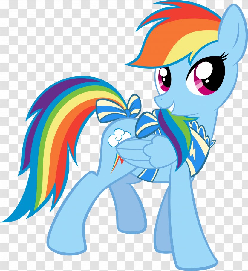 My Little Pony Rainbow Dash Spike - Flower Transparent PNG