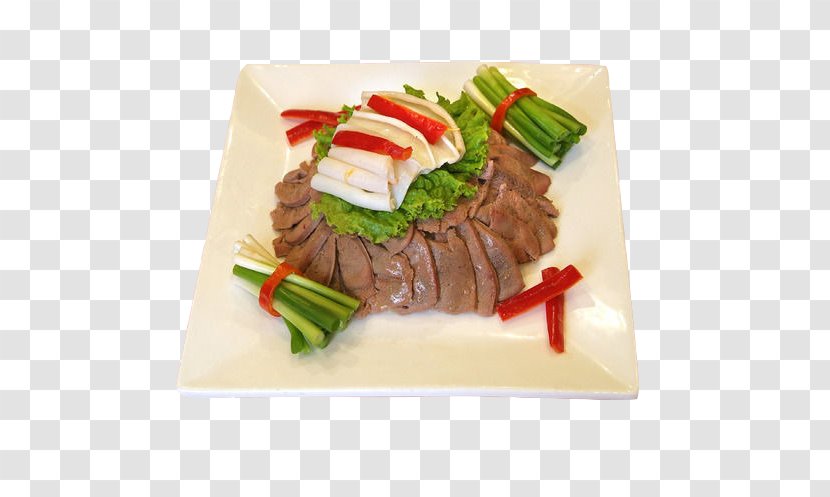 Roast Beef Steak Tongue Frying - Asian Food - A Dish Of Fried Transparent PNG