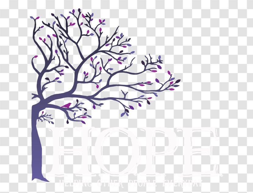 Branch Purple Tree Violet Lilac - Plant - Leaf Transparent PNG