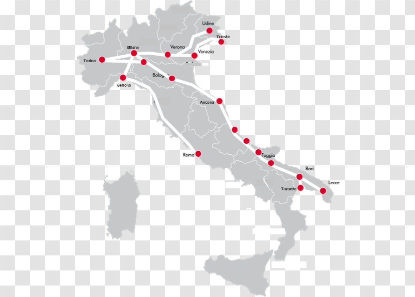 Italy Map Clip Art - Florence Transparent PNG
