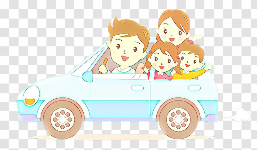 Cartoon Vehicle Child Transport Toy Transparent PNG