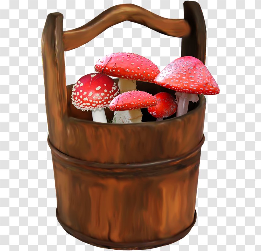 Mushroom Cartoon Barrel Red - Designer - Cask Transparent PNG