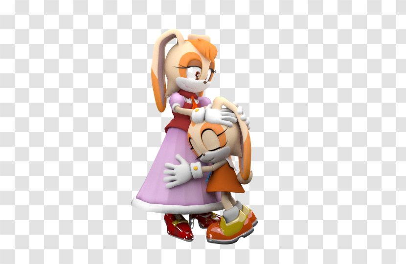 Cream The Rabbit Vanilla Sonic 3D Mother - Fictional Character - Happy B.day Transparent PNG