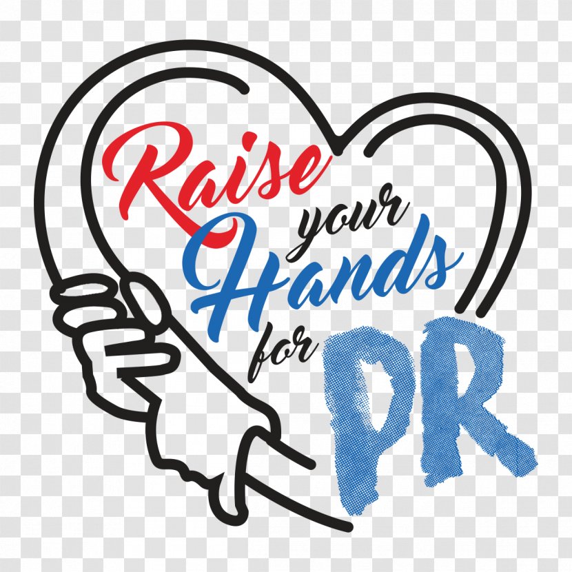 Puerto Rico Clip Art Illustration Brand Poster - Flower - Raise Your Hands Transparent PNG