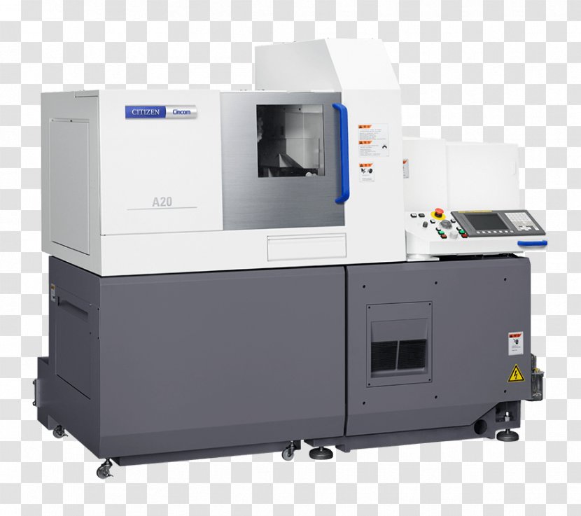 Spindle Lathe Computer Numerical Control Machining Machine Tool - Sliding Transparent PNG