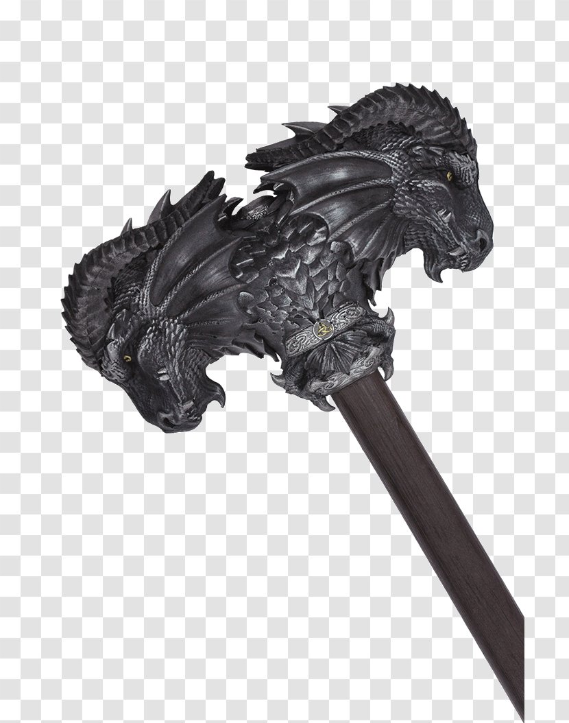 War Hammer Live Action Role-playing Game Mace Weapon - Calimacil Transparent PNG