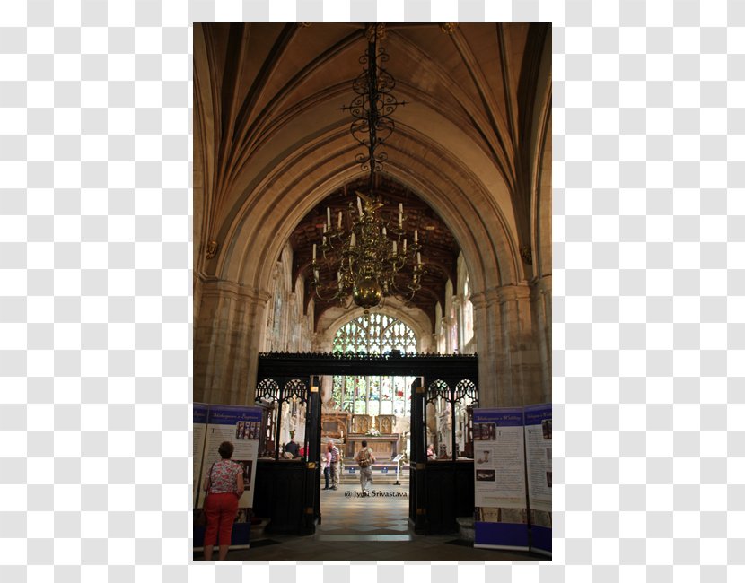 Church Of The Holy Trinity, Stratford-upon-Avon Shakespeare's Birthplace Chapel Chancel - Trinity - A Beautiful Roommate Who Receives Flowers Transparent PNG