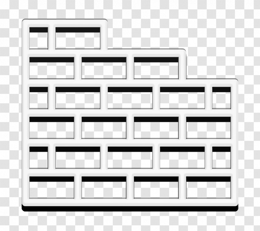 Wall Icon Brick Wall Icon Constructions Icon Transparent PNG