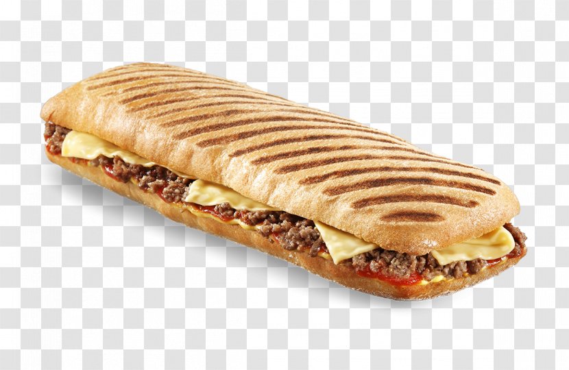 Panini Emmental Cheese Chicken Sandwich Hamburger Ciabatta - Ground Meat - Sandwiches Transparent PNG