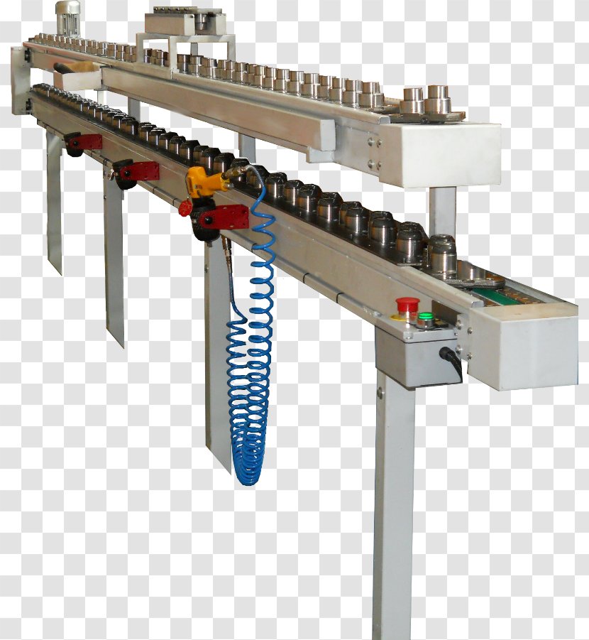 Machine Assembly Line Conveyor Belt Chain System Transparent PNG
