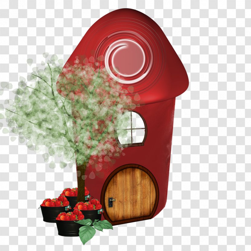 .net .de Collage Toy - Advertising - Strawberry House Transparent PNG
