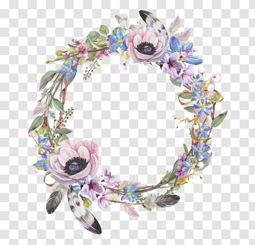 Floral Design Cut Flowers Wreath - Fashion Accessory - Flower Transparent PNG