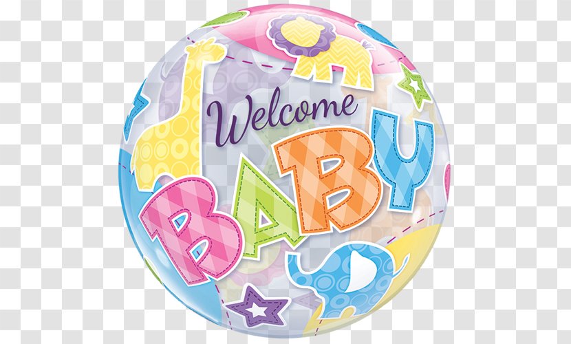 Balloon Infant Baby Shower Birthday Party - Gender Reveal - Welcome Transparent PNG