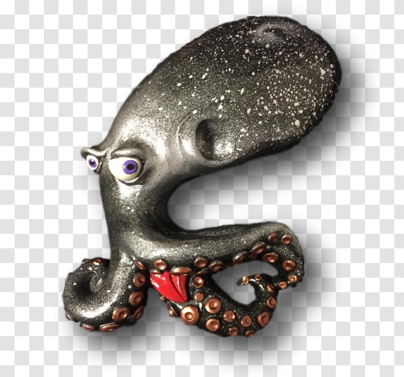 Octopus Marine Invertebrates Cephalopod Body Jewellery - Hand-painted Menu Transparent PNG