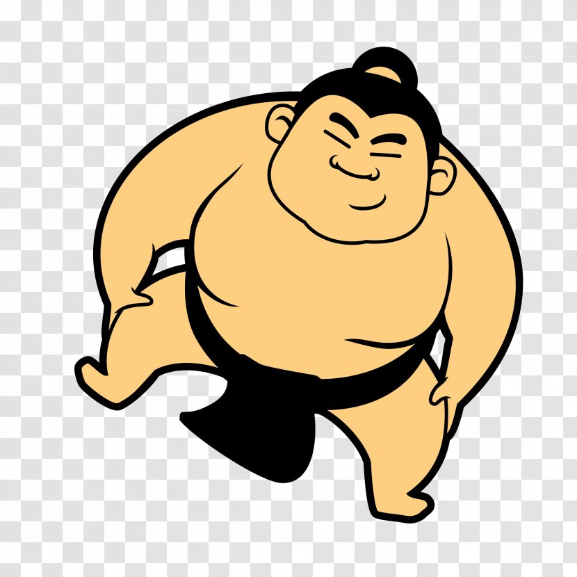 Sumo Rikishi Wrestling Clip Art - Amateur Transparent PNG