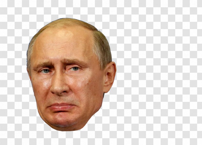 Vladimir Putin President Of Russia G20 State Duma - Face Transparent PNG
