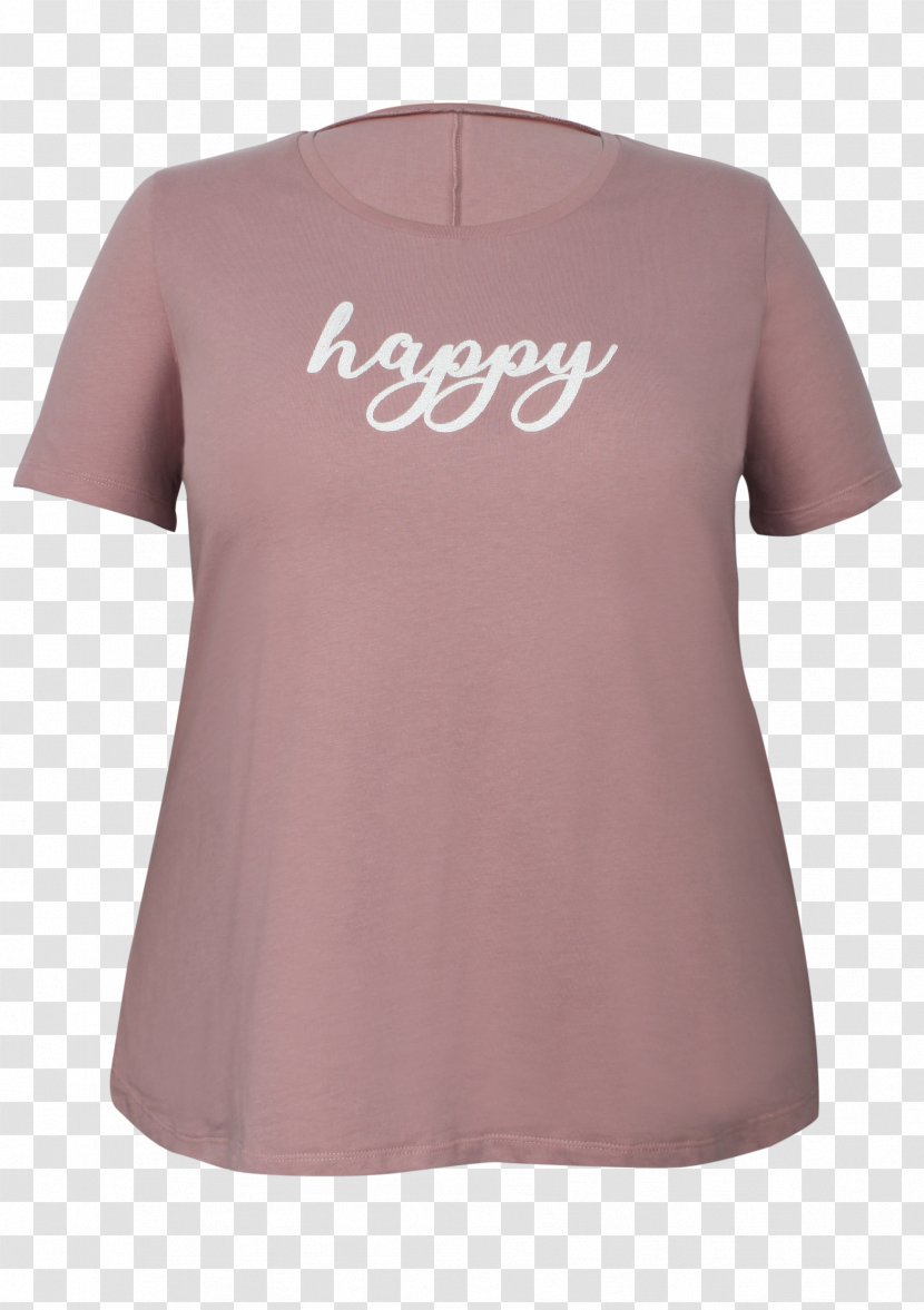 T-shirt Sleeve Blouse Shoulder Pink M - Outerwear Transparent PNG