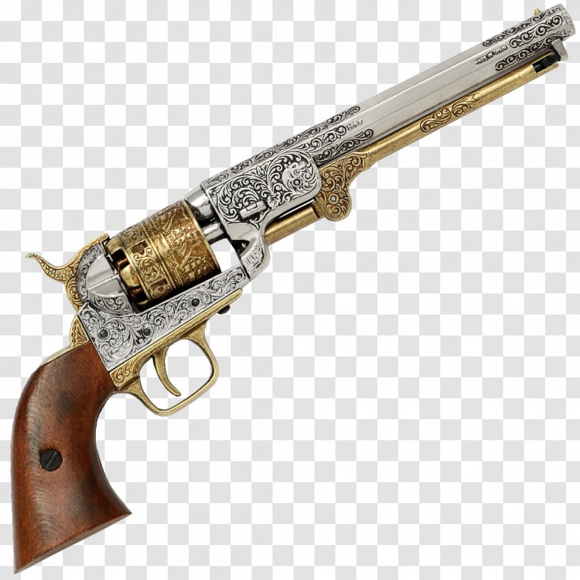 United States Colt Dragoon Revolver 1851 Navy Caliber - Air Gun Transparent PNG
