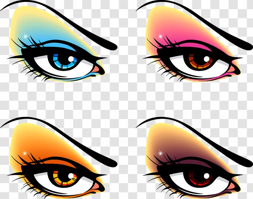 Painting Eye Cartoon - Watercolor Transparent PNG