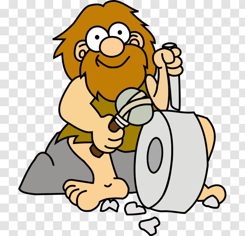 Caveman Cartoon Clip Art - Favorites Cliparts Transparent PNG