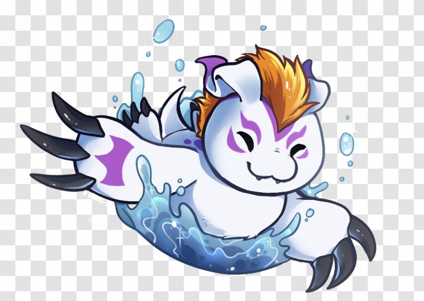 Gabumon Drawing Fan Art - Frame - Splish Splash Transparent PNG