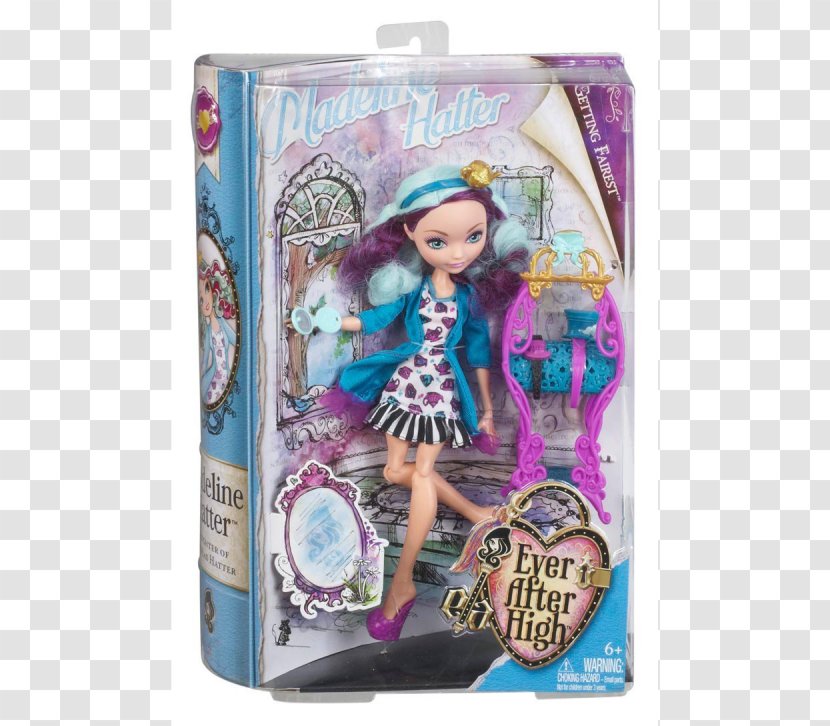 Doll Ever After High Toy Mad Hatter Monster - Epic Winter Ice Castle Quest Transparent PNG
