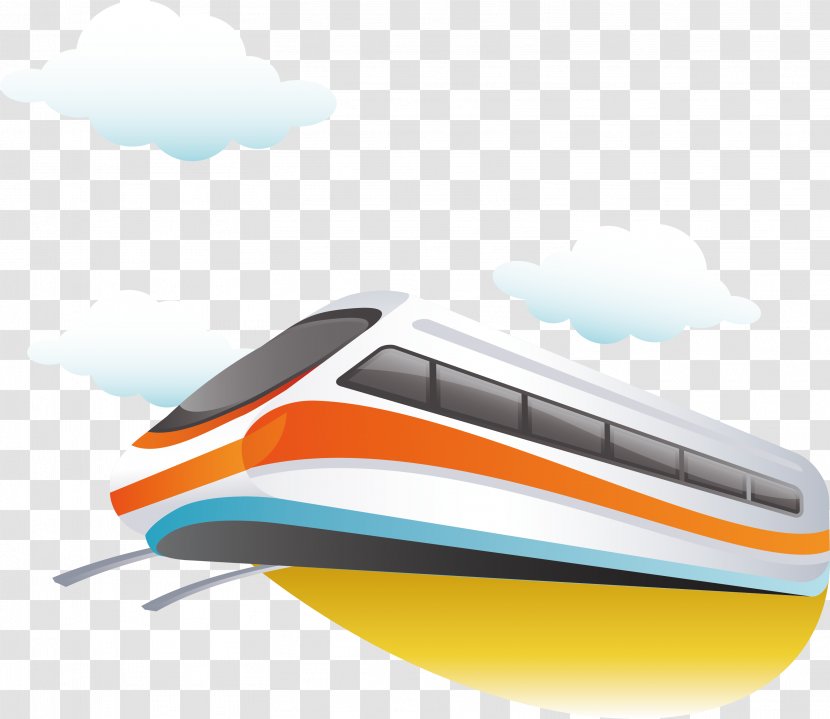 Train Rail Transport Line S1 Nanjing Metro - Illustration - Vector Element Transparent PNG