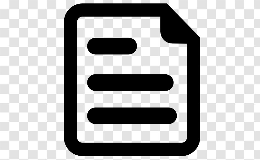 Document File Format - Area - Information Sheet Transparent PNG
