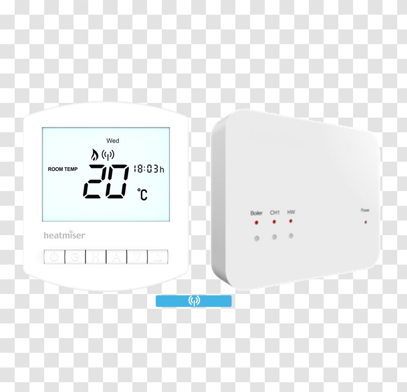 Thermostat Wireless Radio Receiver Frequency RF Switch - Rf - Kitchen Towel Transparent PNG